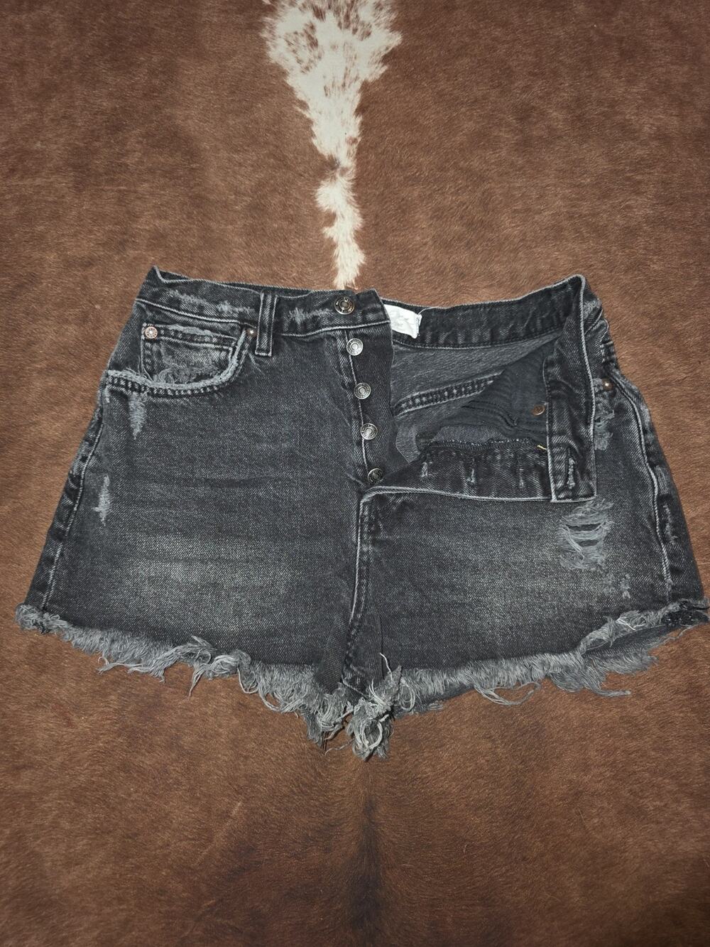 We The Free Denim Shorts Size 28